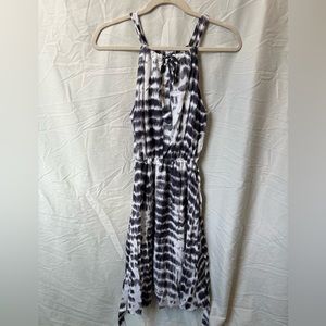 black and white sundress